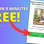 How to Build a FREE Landing Page for Affiliate Marketing (Step by Step)