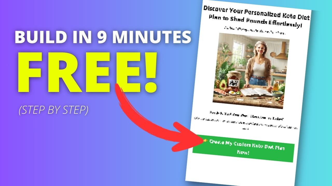 You are currently viewing How to Build a FREE Landing Page for Affiliate Marketing (Step by Step)