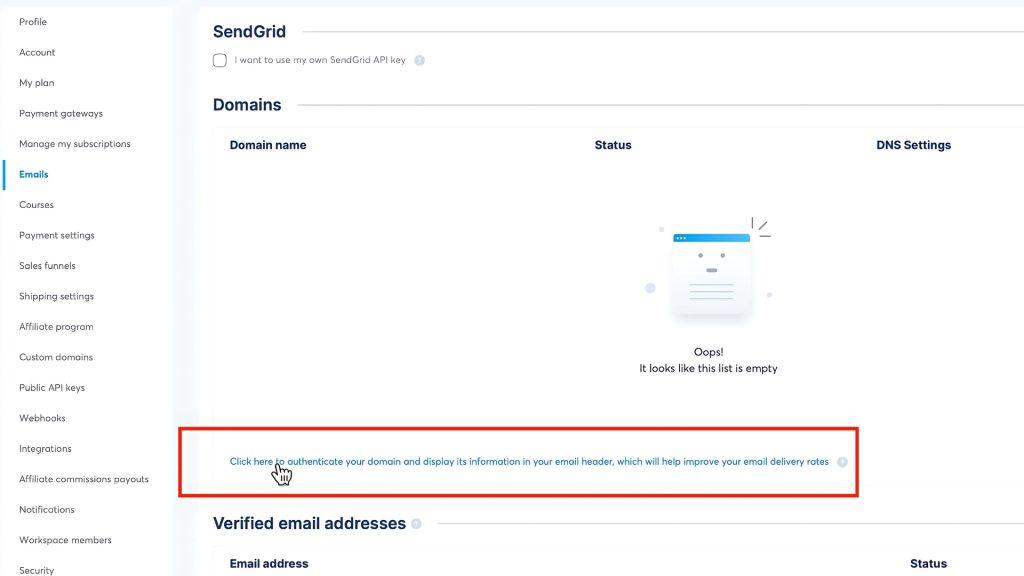 How to Authenticate Your Domain in Systeme.io