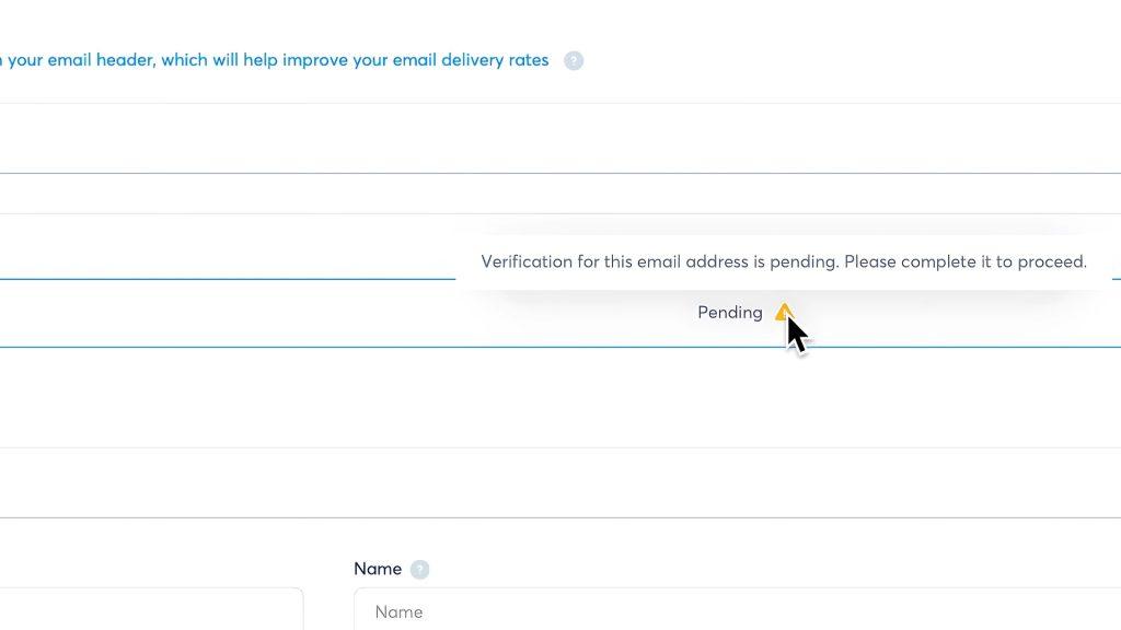 systeme.io email pending verification